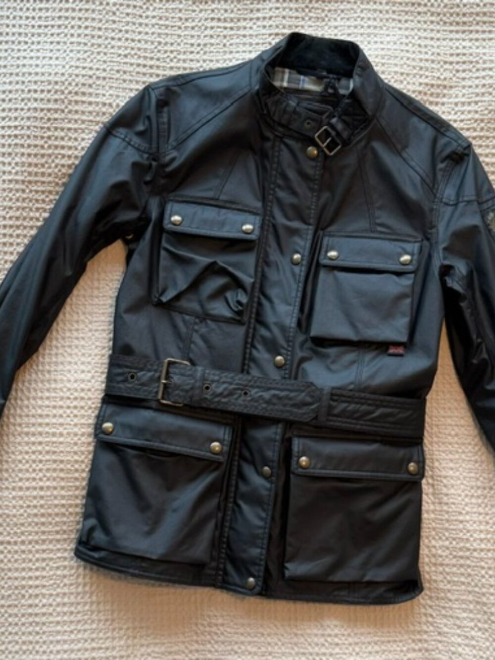 Belstaff Roadmaster Jacket (Winter Blue) w Belt